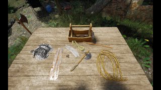 SCUM New Player Crafting Guide: Improvised Hatchet