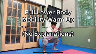 Full Lower Body Mobility Warm Up (No Explanations)