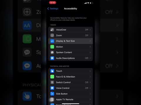 Iphone display & text size 📲 adjust easy way in this video 🙌🏻🤩 Do subscribe