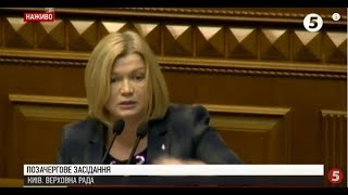 "Я не подстилка! Это Вы подстилка Путина": Ірина Геращенко - Сергію Власенку