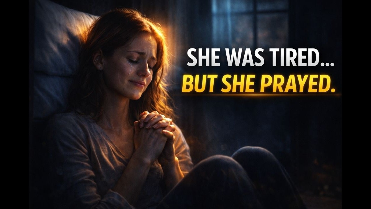 She Was Tired of Everything… Until This One Prayer Changed It All