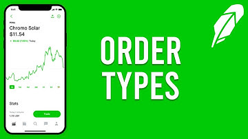Robinhood Order Types Explained
