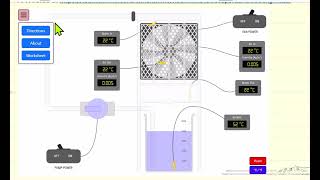 Evaporative Cooling Digital Experiment