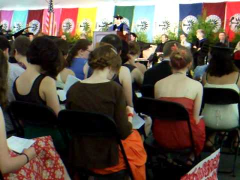 Hampshire College Commencement 2010: President Ral...