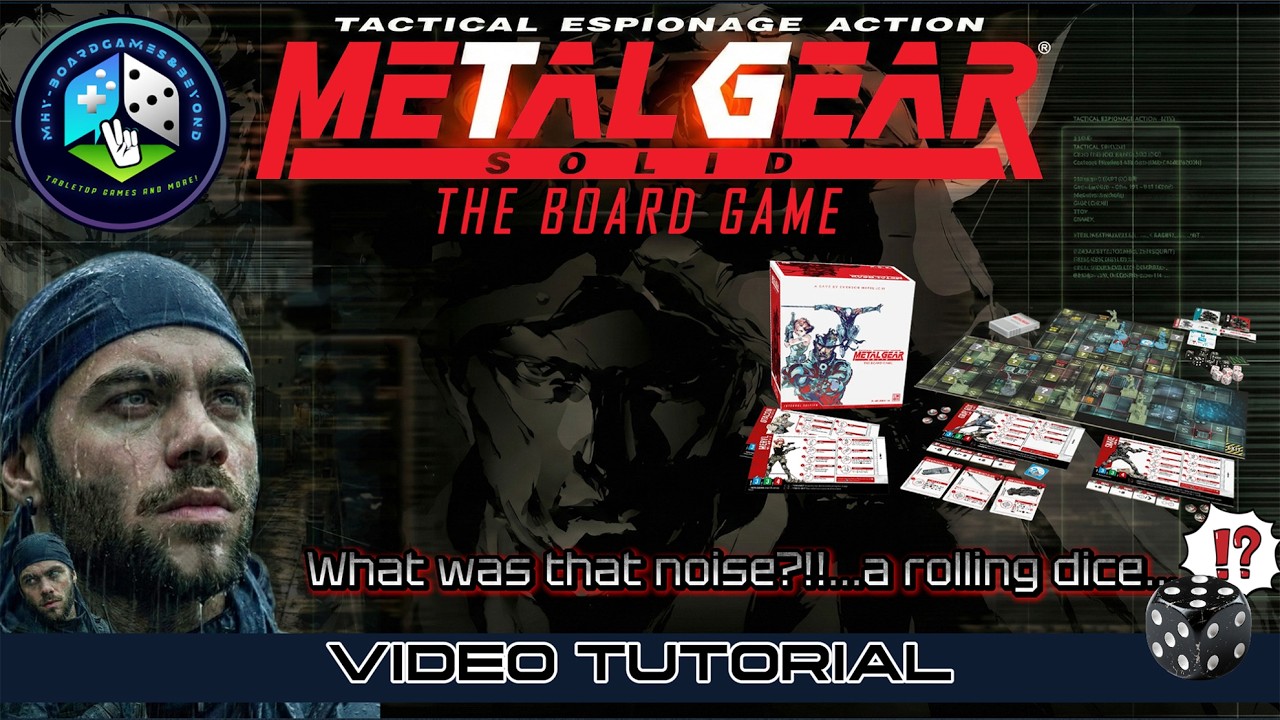 METAL GEAR SOLID: THE BOARD GAME - TUTORIAL