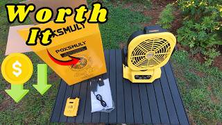Multifunctional Battery Operated Fan for Dewalt 20V (Review)