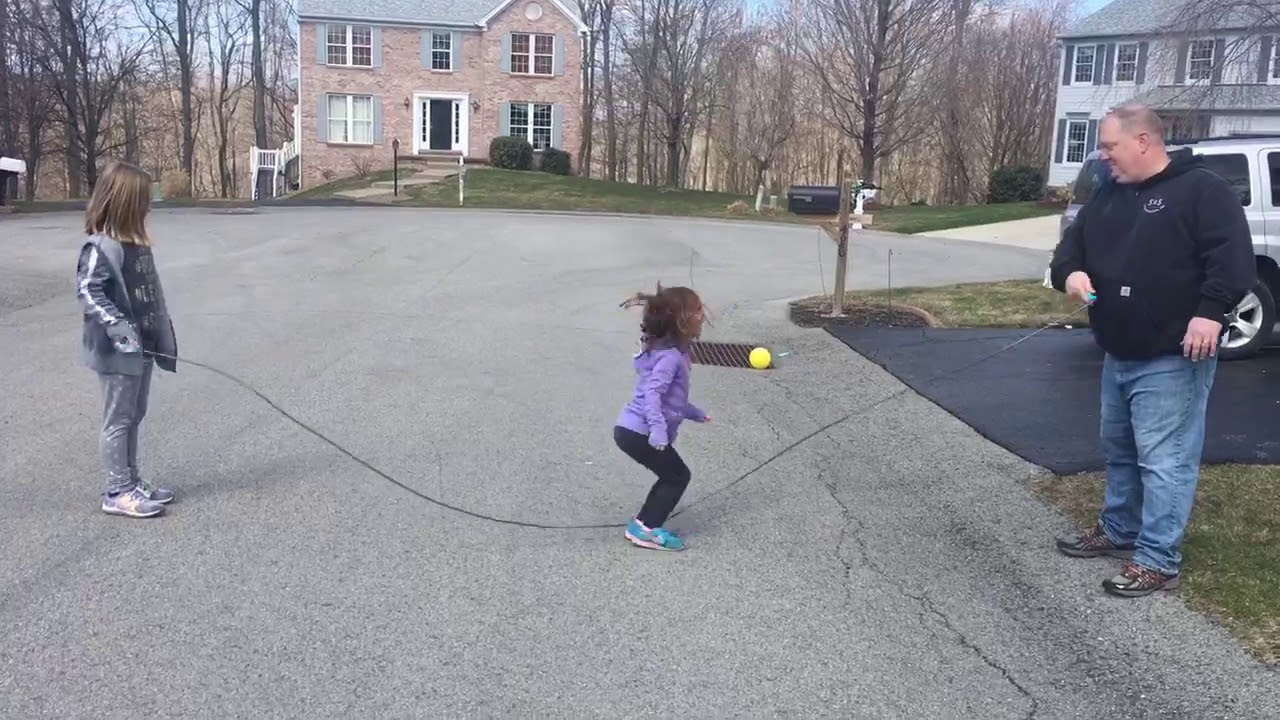 jumping rope with dad - YouTube