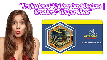 Best Business Card Layouts | #CorelDraw #GraphicDesign #VisitingCard