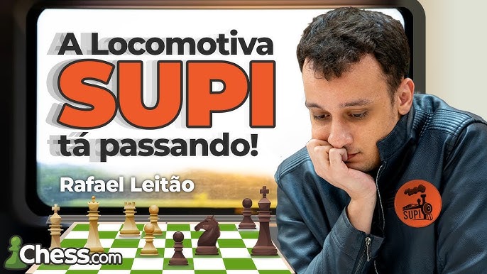 Como é jogar contra o DESAFIANTE ao Título Mundial de Xadrez? Ding Liren  vs. Rafael Leitão 