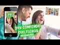 24 HORAS COMIENDO LO QUE DIGA EL FILTRO DE INSTAGRAM 😱Vlog Happyohana