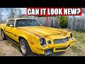 Cleaning Grandpa’s ABANDONED Camaro For The First Time in 30 Years!