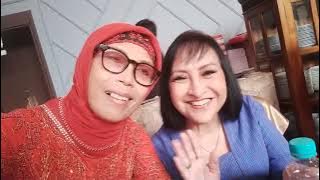 Bersama Ely Ermawati pemeran Mantili pada sandiwara radio Saur sepuh by Rossy GRANAT