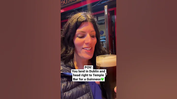 An iconic place to drink Guinness in Dublin🇮🇪 #shorts #ireland