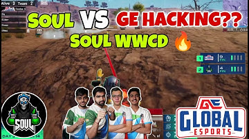 SOUL VS GE HACKING IN BMOC GRIND | SOUL CHICKEN DINNER IN BMOC THE GRIND 🔥| #soulesports #gefighting