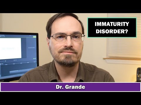 Video: Should I Be An Adult? Psychological Immaturity