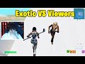 Exotic VS Viewers 1v1 Buildfights