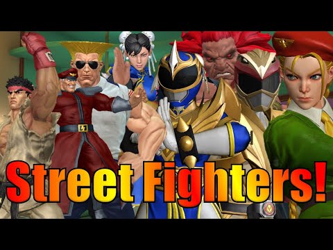Street Fighters! | Power Rangers Legacy Wars Challenge