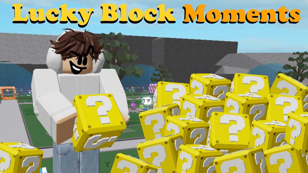 I cause CHAOS in Roblox Lucky Blocks Battlegrounds - YouTube