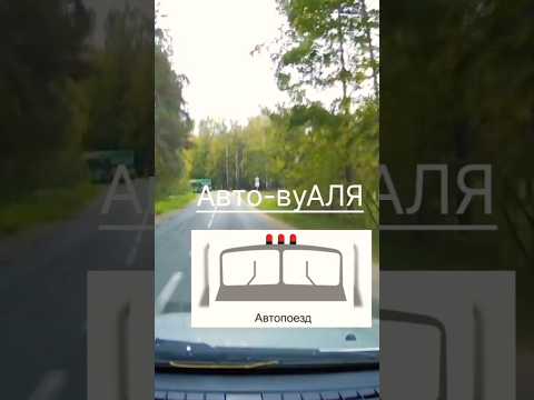 Опознавательный знак "Автопоезд" #shots #авто #пдд