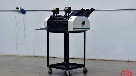 Graphic Whizard GW8000 Perf/Slit/Score/Numbering Machine