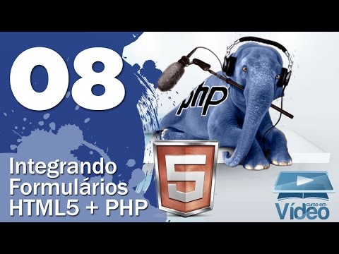 Integração HTML5 + PHP - Curso PHP Iniciante #08 - Gustavo Guanabara