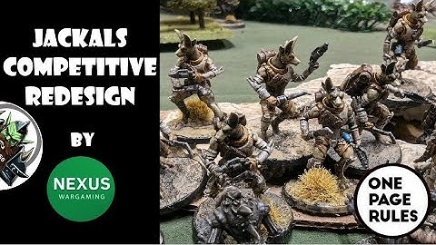 Grimdark Future: Jackals Competitive Redesign