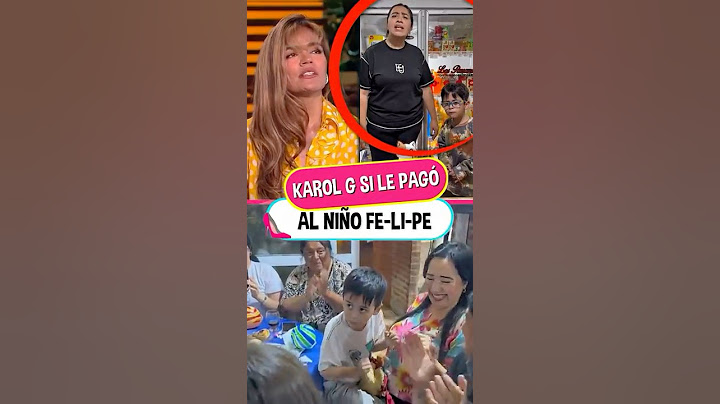 Karol G did pay Niño Fe-Li-Pe to use her viral phrase.