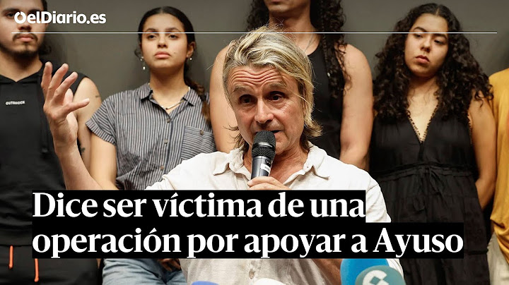 NACHO CANO dice ser víctima de una OPERACIÓN por apoyar a AYUSO: "No soy el criminal, es la Policía"