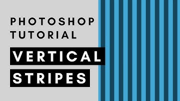 Vertical and Horizontal Stripes Pattern in Photoshop
