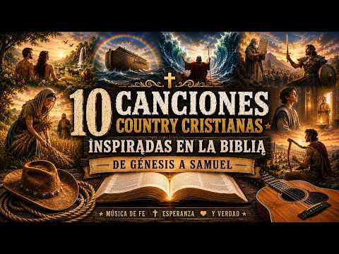 Canciones Country Cristianas Inspiradas en la Biblia De Génesis a Samuel | Música de Fe y Esperanza
