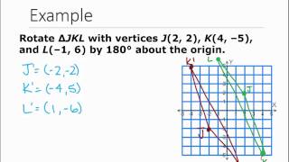 Geometry: Section 9.3- Rotations