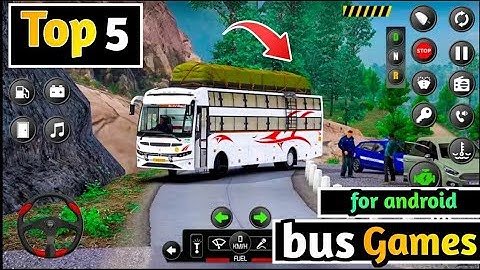 TOP 5  BUS SIMULATOR GAMES FOR ANDROID 2025