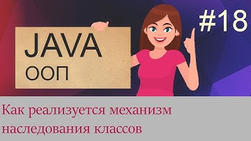 #18 Как делается наследование классов | Java для начинающих