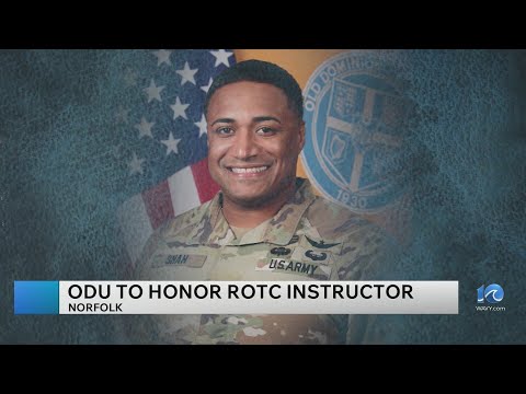 Old Dominion University unveiling permanent memorial honoring Lt. Col. Brandon A. Shah