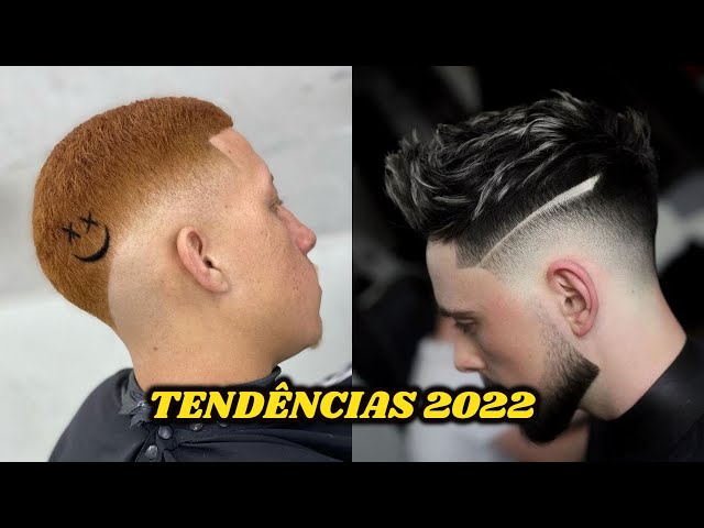 Cortes de Cabelo com Risco de Navalha Para 2022