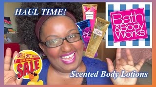 Scented Body Lotion Haul from Bath &amp; Body Works