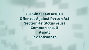 R v Constanza 1997