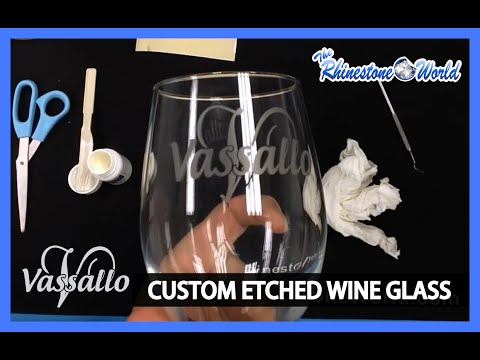 Create Stunning Etched Glass Projects with the Silhouette Glass