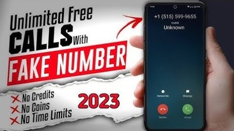 जितना चाहो उतना Call करो आपका नंबर नही जायेगा !! fake number se call kaise karen 2023.