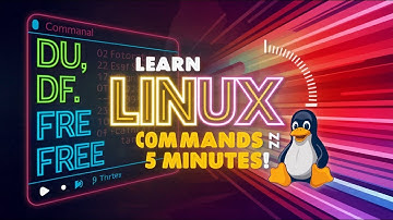 🚀Learn du ,df, free commands  in Linux 💥 in 5 Minutes! 🚀 #linux  #bashscripting