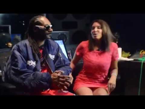 Snoop Dogg & Big Percy with Christine Devine Fox 11 News & Backstage Access Magazine