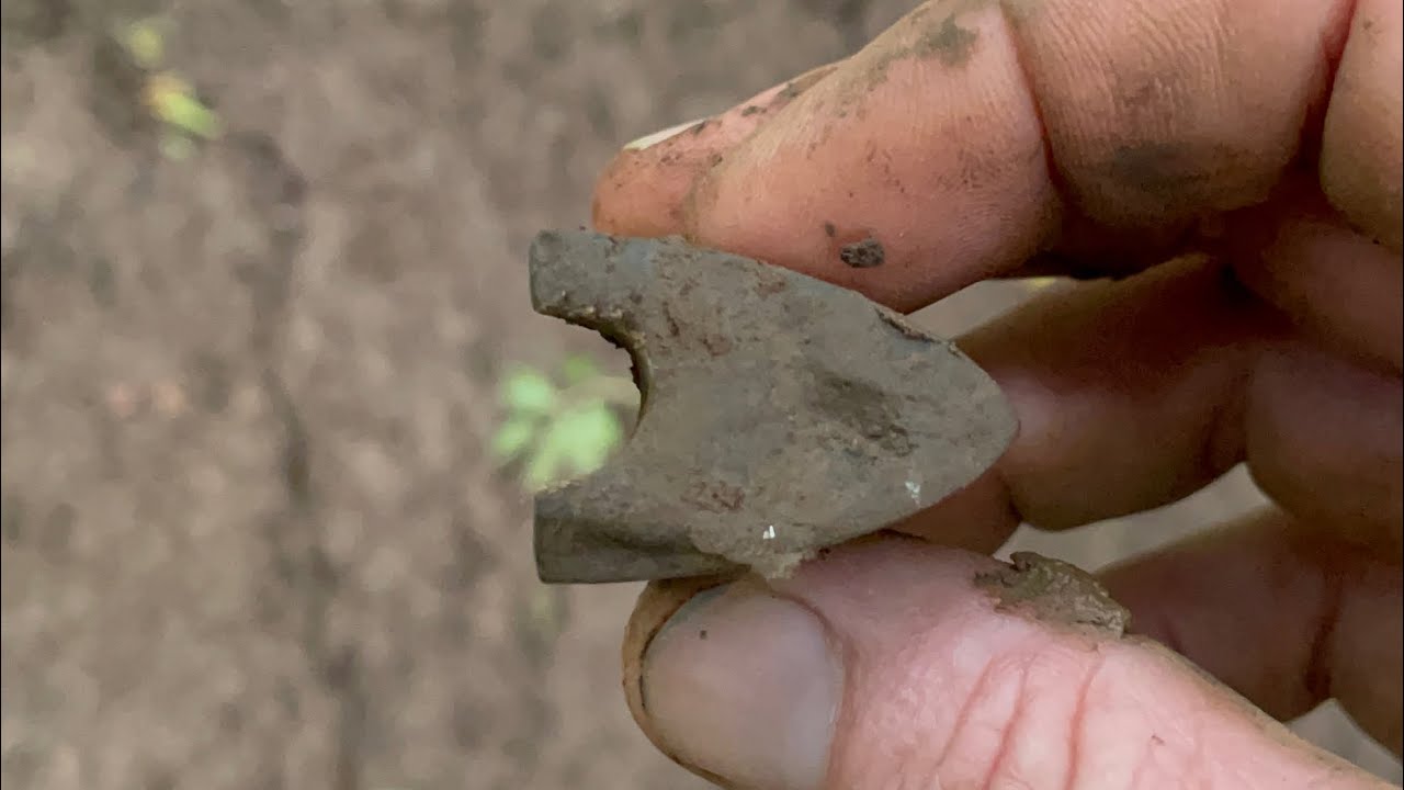 Kentucky arrowhead hunting . Find of a lifetime Bannerstone👍🙏 YouTube