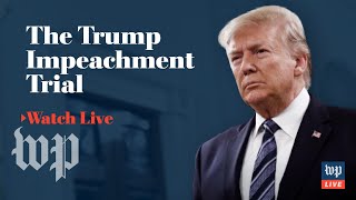 Impeachment trial of President Trump | Jan. 30, 2020 (FULL LIVE STREAM)