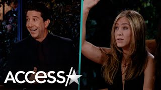 Jennifer Aniston \& David Schwimmer Had Real Crushes On Each Other