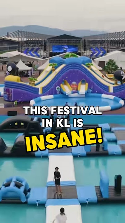 THIS IS MAD! 🔥🔥The biggest water & music festival in KL This time bigger, crazier, and wetter! 💦