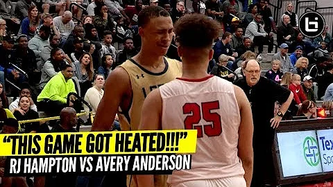 "THIS GAME GOT HEATED REAL QUICK!" RJ Hampton VS A...