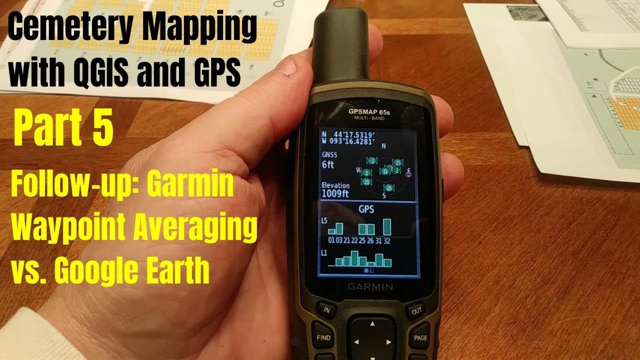 PART 5 Follow up Garmin Waypoint Averaging vs. Google Earth Garmin