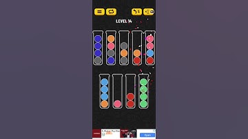 ball sort puzzle - level 14