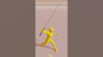 Pleading face with a holy sword | 3D animation | destruction simulation