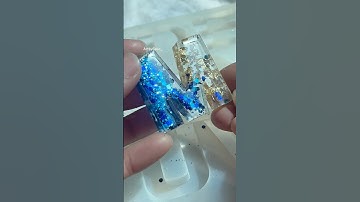 How to make resin alphabet keychain?😍 #art #craft #diy #tutorial #viralvideo #shorts